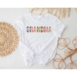 grandma shirt, custom mothers day gift tshirt with kids names, grandma birthday shirt, gift for grandma, funny grandma t