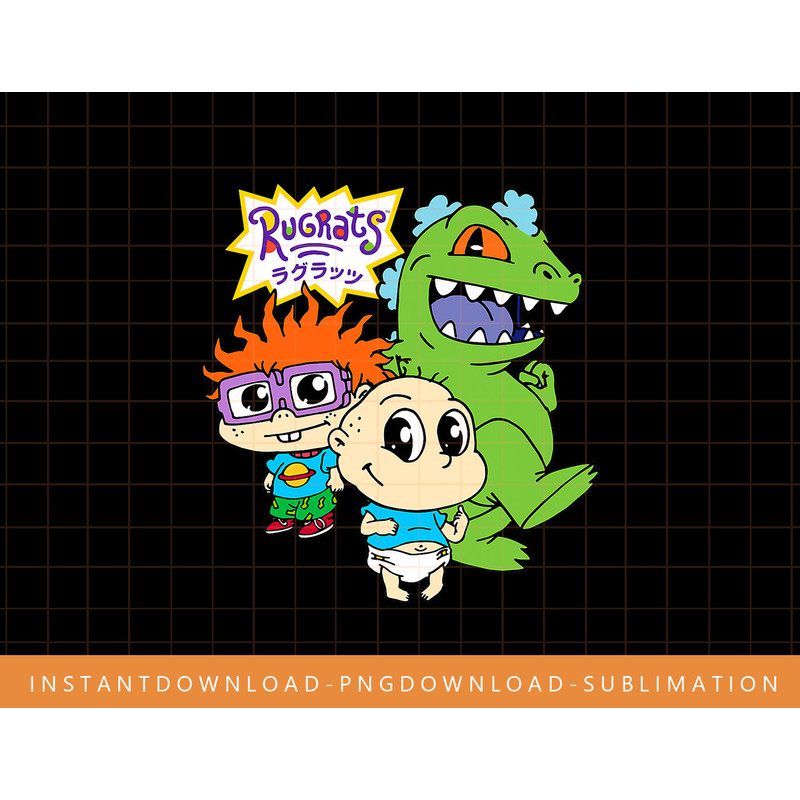 Nickelodeon Rugrats Japanese Style Graphic png, sublimate, digital print.jpg