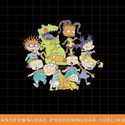 nickelodeon rugrats reptar and friends good times png, sublimate, digital print