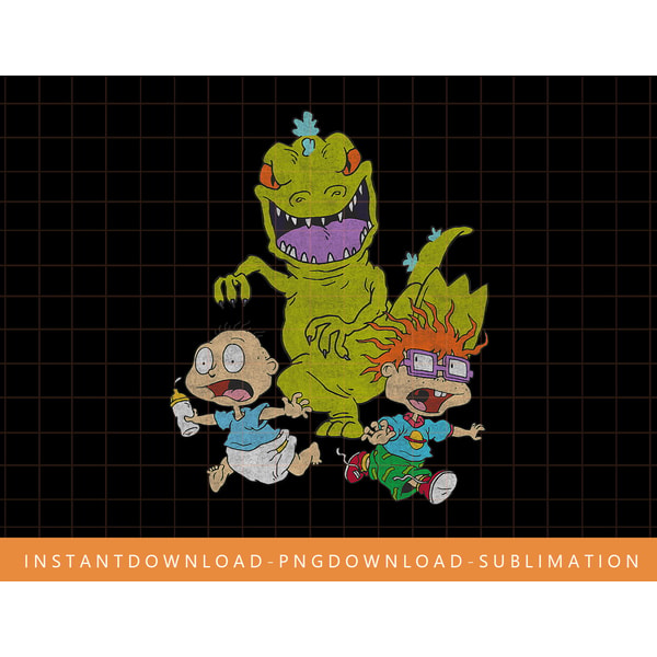Rugrats Riding Raptor Nickelodeon Rugrats Reptar Bar Candy copy | Inspire Uplift