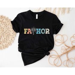 fathor thor avangers shirt, fathers day gift for dad, daddy birthday shirt, cool father grandfather shirt, dad gift from