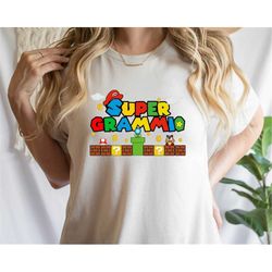 super grammio shirt, birthday grammio shirt, gamer grammio shirt, gift for grandma, mothers day tee, funny super grandma