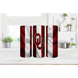 tumbler wrap for university oklahoma ou sooners