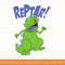 Nickelodeon Rugrats Reptar Destroy png, sublimate, digital print.jpg