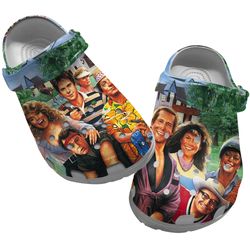 characters caddyshack crocs, caddyshack clog shoes unisex, caddyshack crocs, movie clog shoes, movie crocs