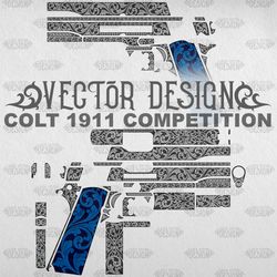 VECTOR DESIGN Colt 1911 Competition Classic Scrollwork