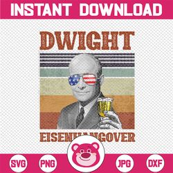 dwight eisenhangover png, presidents drinking, american flag bandana, retro vintage summer 4th of july usa independent