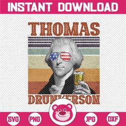 thomas drunkerson png, presidents drinking, american flag bandana, retro vintage summer 4th of july, usa independent day