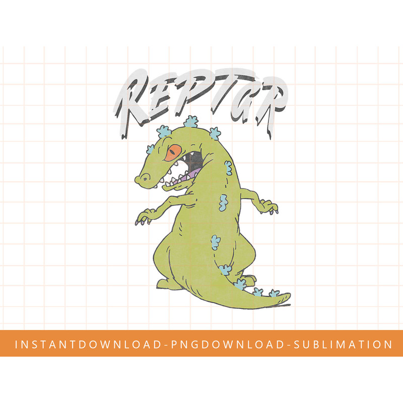 Nickelodeon Rugrats Reptar Pose png, sublimate, digital print.jpg