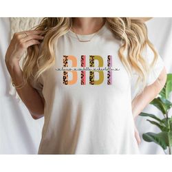 bibi shirt, custom mothers day gift tshirt with kids names, grandma birthday shirt, gift for grandma, funny grandma tee