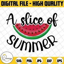a slice of summer png | instant download | printable vector clip art | beach png print | summer watermelon