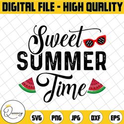 watermelon svg, summer door sign svg, sweet summertime svg, digital download, cricut, silhouette, glowforge (includes sv