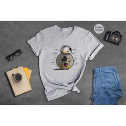 mickey mouse bb-8 shirt, funny star wars shirt, running mickey shirt, star wars fan gift, disney trip shirt, star wars l