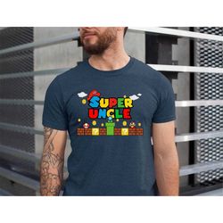 super uncle shirt, funny uncle tshirt, father's day shirt, gamer uncle shirt, fathers day gift, funny uncle shirt, uncle