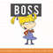 Rugrats Angelica Boss Word Cutout png, sublimate, digital print.jpg