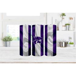 tumbler wrap for kansas state ksu wildcat's