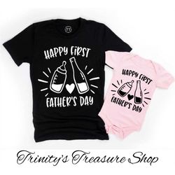Daddy and Me Shirts, Matching Dad and Baby Shirts, Dad and Baby Shirts, First Father's Day Shirt, Baby Shirt for First F