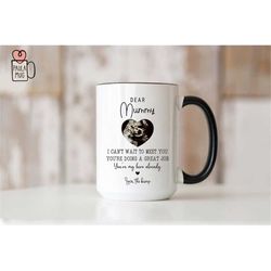 custom mommy mug, new baby mug, mother's day mug, pregnancy mug, new mom mug, promoted to mum mug, custom baby's sonogra