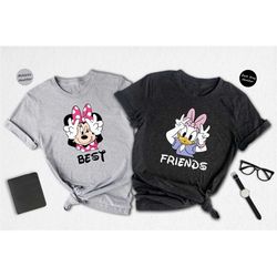 disney best friends shirt, minnie and daisy tee, disney trip shirt, best friend shirt, disney family shirt, cute disney