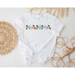 nanna shirt, custom mothers day gift tshirt with kids names, grandma birthday shirt, gift for grandma, funny grandma tee