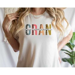 gran shirt, custom mothers day gift tshirt with kids names, grandma birthday shirt, gift for grandma, funny grandma tee