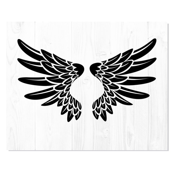 Wing Set Svg Angel Wings Bundle SVG, Wings Set Vector file, Angel wings p | Inspire ...
