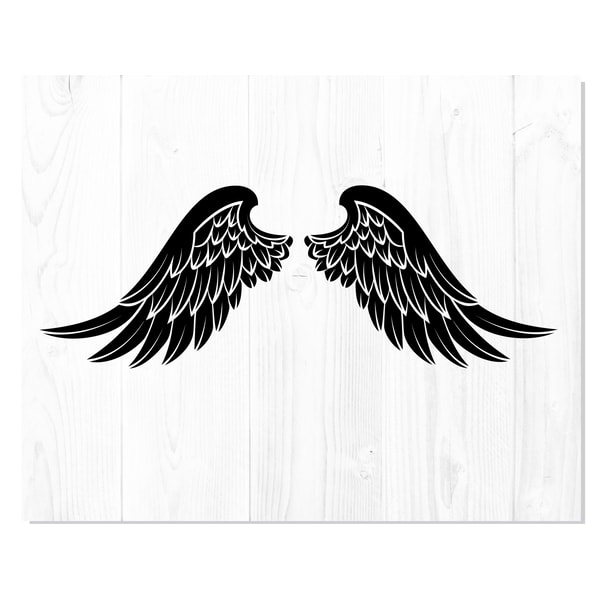Wing Set Svg Angel Wings Bundle SVG, Wings Set Vector file, Angel wings p | Inspire ...