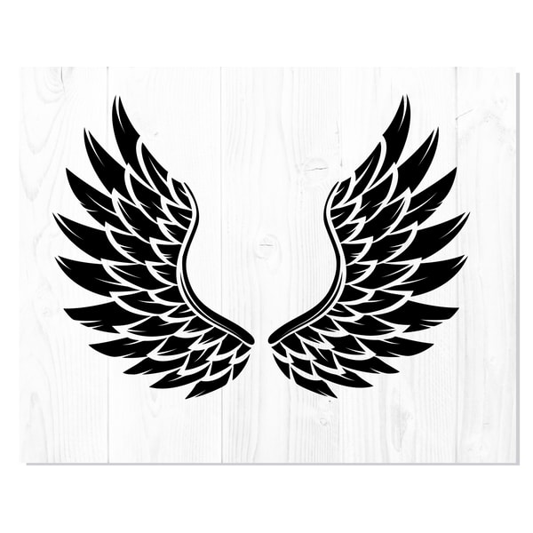 Wing Set Svg Angel Wings Bundle SVG, Wings Set Vector file, Angel wings p | Inspire ...
