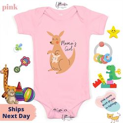mama's girl onesie, funny baby girl onesie, baby life, baby shower gift