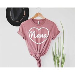 nana fleece tshirt, mother's day gift,  grandma shirt, pregnancy announcement, gift for mom, gift for grandma, nana shir