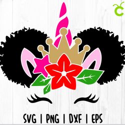 unicorn afro svg afro puffs unicorn svg unicorn svg file unicorn face svg unicorn svg cut file unicorn head svg unicorn