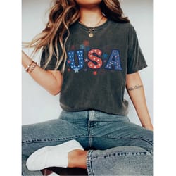 usa comfort colors shirt - 4th of july shirt - july 4th shirt - womens 4th of july shirt - fourth of july shirts - vinta