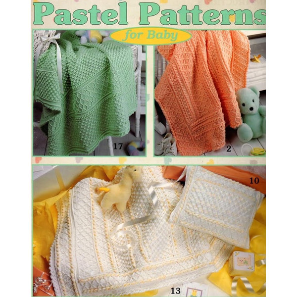 17 projects Pastel Patterns for Baby Crochet.jpg