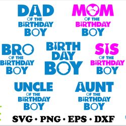 African Birthday Boy Family Boss Baby SVG Bundle / African American Boss Baby Birthday Boy SVG / Boss Baby t shirt Svg