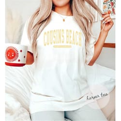 cousins beach comfort colors shirt