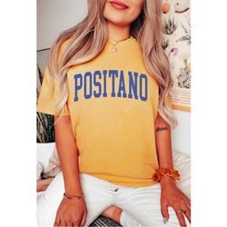 amalfi coast shirt - vacation shirt - travel shirt - italy - positano - capri - positano shirt - lemon shirt - comfort c