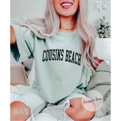 cousins beach, cousins beach shirt, cousins beach tshirt, cousins beach comfort colors shirt, summer shirt, vintage shir