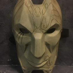 Jhin mask League of Legends cosplay