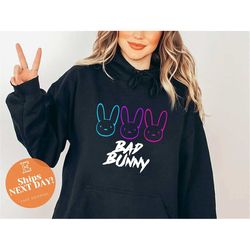 bad bunny hoodie, bad bunny merch, hoodie for men, hoodie for women, bad bunny, conejo malo,