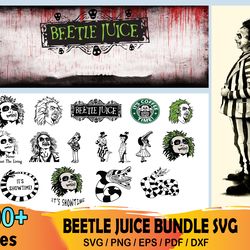 100 beetlejuice svg bundle, horror movie svg, horror svg