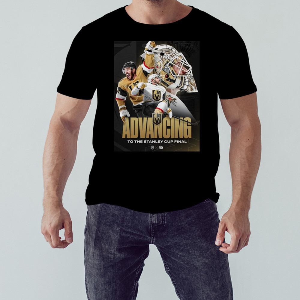 Vegas Golden Knights 2023 Advancing To The Stanley Cup Final shirt, Unisex Clothing, Shirt for men women, Graphic Design