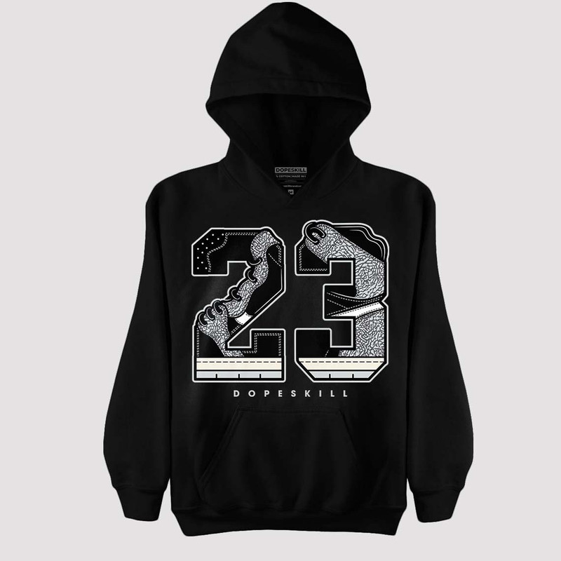 Black Cement 1s Low OG DopeSkill Unisex Hoodie 23-J1 Graphic - 1.jpg