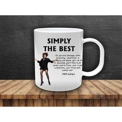 tina turner mug, musical souvenir mug , tina turner musical mug, gift for tina fan, tina fans mug, tina turner memorial