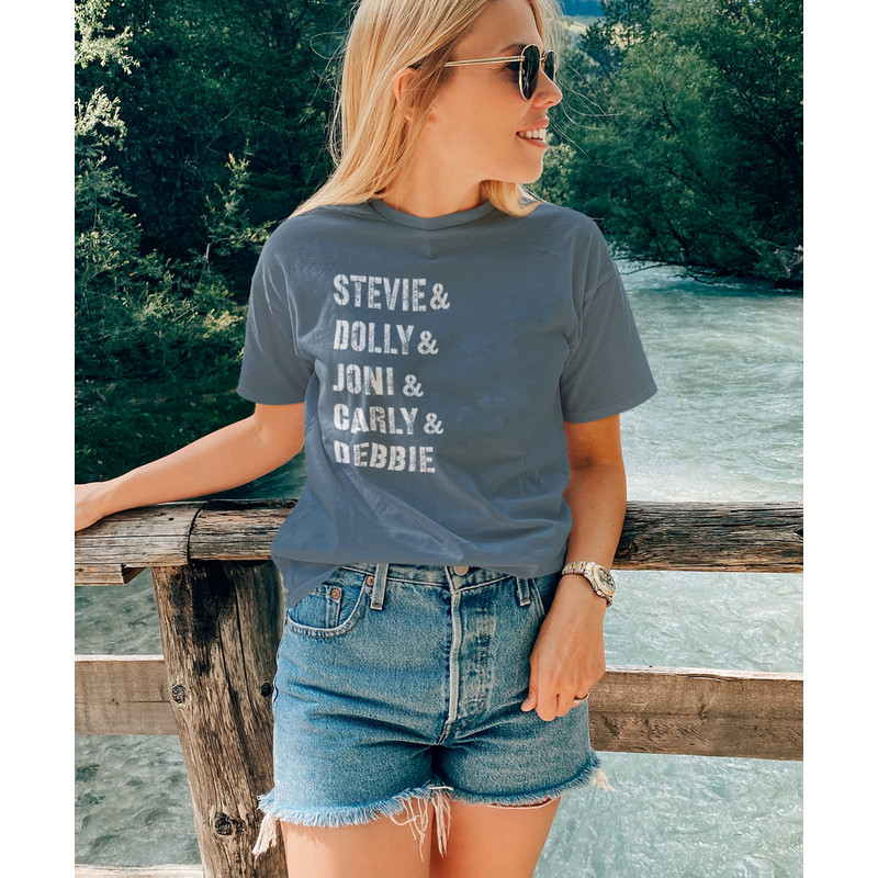 CUSTOMIZABLE Women Of Rock Shirt, Female Singers Name List Shirt, Gift For Music Lover, Iconic Musicians Ampersand Band Tee - 2.jpg