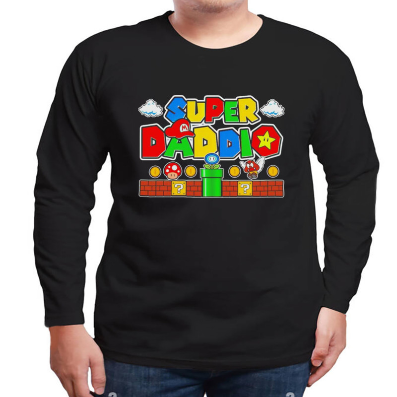Super Daddio dad video gamer shirt, Unisex Clothing, Shirt for men women, Graphic Design, Unisex Shirt