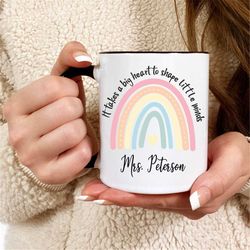 teacher mug, personalized teacher coffee mug, teacher gifts, teacher cup, teacher appreciation gift, teacher coffee cup,