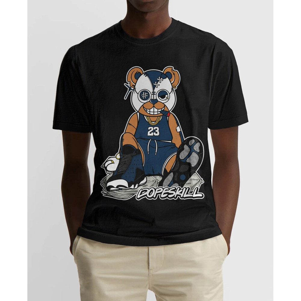 Greatest Graphic To Match Jordan 13 Brave Blue T-shirt, Jordan 13 Brave Blue T-shirt, Jordan 13 Shirt