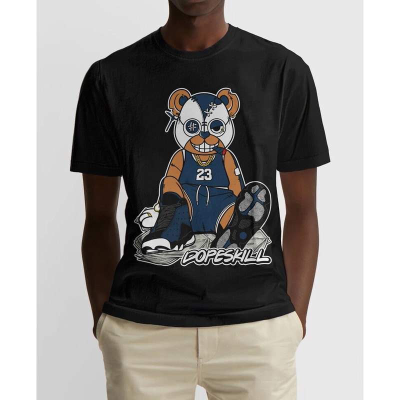 Greatest Graphic To Match Jordan 13 Brave Blue T-shirt, Jordan 13 Brave Blue T-shirt, Jordan 13 Shirt