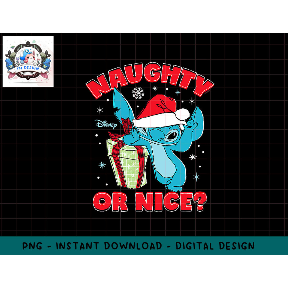 Disney - Lilo & Stitch Naughty Or Nice png, sublimation.jpg