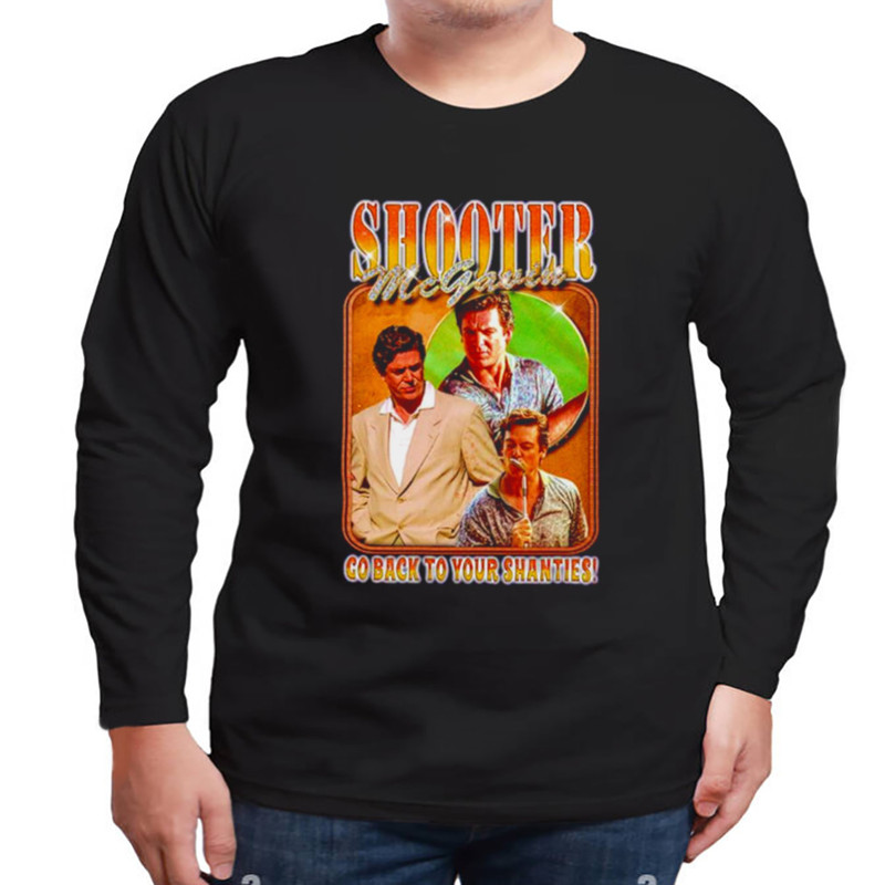 Shooter McGavin go back to your shanties shirt, Unisex Clothing, Shirt for men women, Graphic Design, Unisex Shirt
